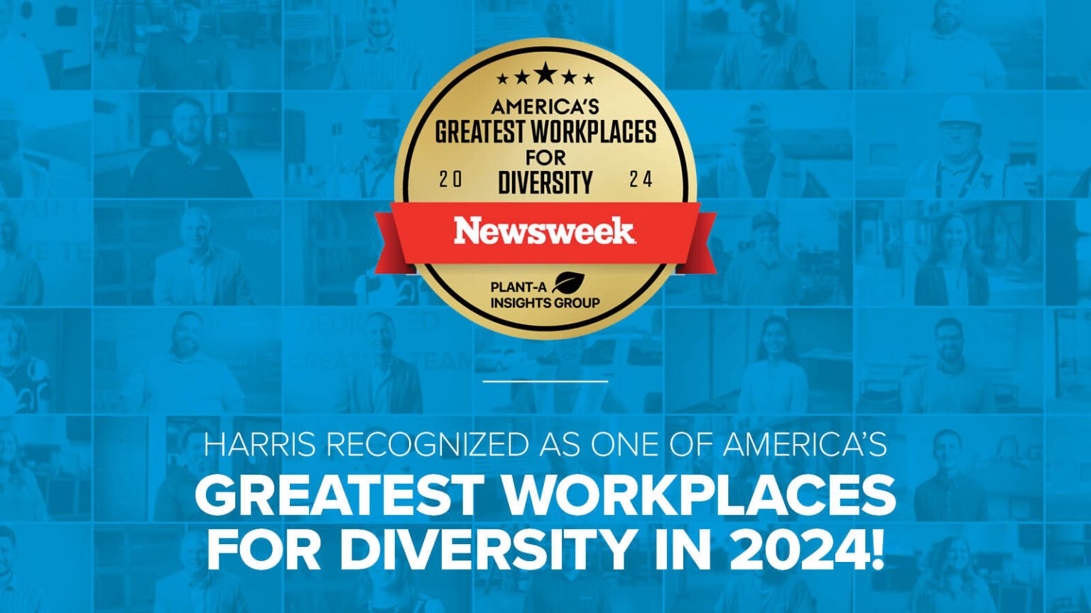 Harris Named to Newsweek's America's Greatest Workplaces for Diversity